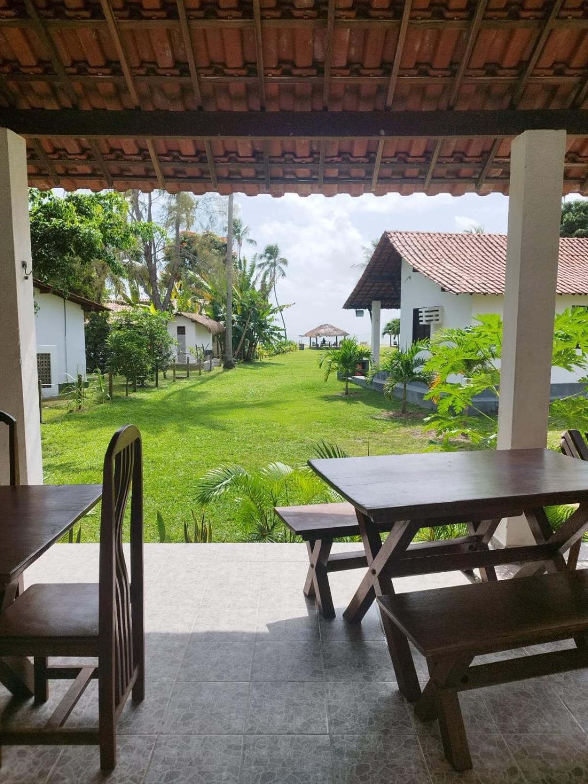 Sitio Recanto Feliz-Beira-Mar, Pertinho Da Igrejinha Прая-дос-Карнейрос Экстерьер фото
